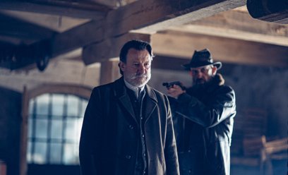 Robert Więckiewicz i Janusz Chabior w filmie „Dziki, dziki wschód”