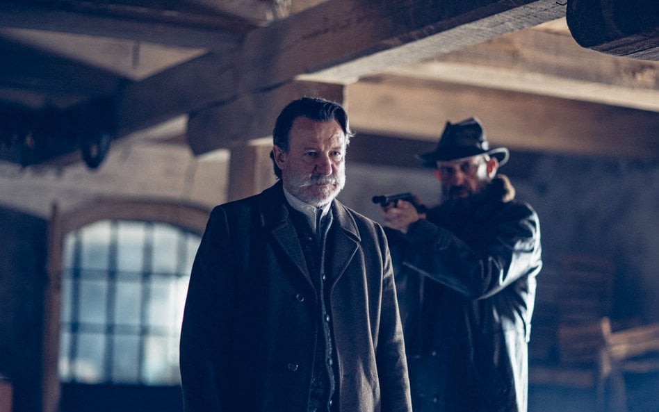 Robert Więckiewicz i Janusz Chabior w filmie „Dziki, dziki wschód”