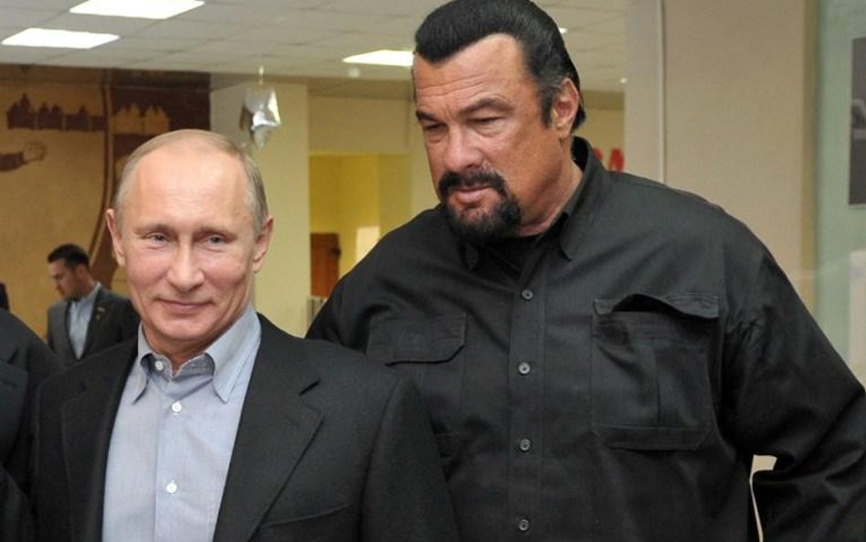 Władimir Putin i Steven Seagal