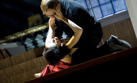 Wojciech Gierlach (Orfeusz) i Małgorzata Olejniczak (Eurydyka)