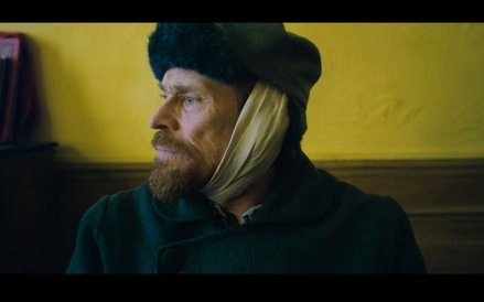 Willem Dafoe jako van Gogh