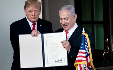 Trump ostrzegał Izrael przed skutkami związków z Chinami?