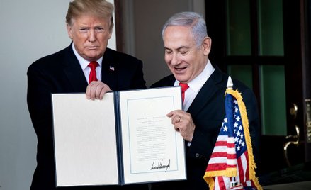 Trump ostrzegał Izrael przed skutkami związków z Chinami?