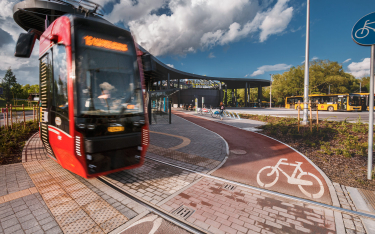 Rozwój infrastruktury rowerowej w Katowicach ma również zwiększać bezpieczeństwo rowerzystów