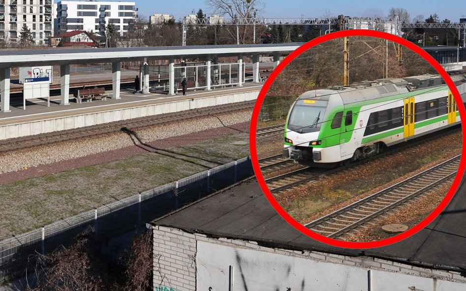 Do wypadku doszło w rejonie przystanku Warszawa Gocławek