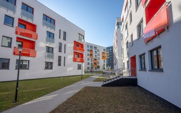 Mieszkania komunalne przy ul. Kłobuckiej w Warszawie