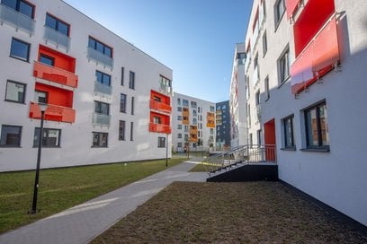 Mieszkania komunalne przy ul. Kłobuckiej w Warszawie