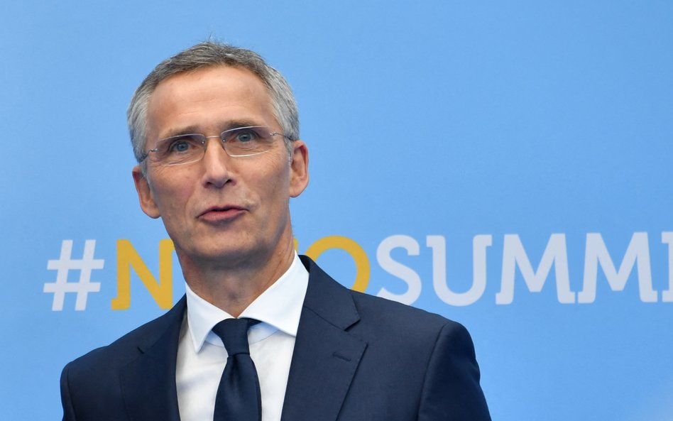 Sekretarz generalny NATO Jens Stoltenberg