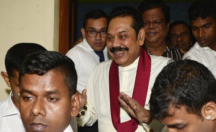 Stary prezydent, nowy premier - Mahinda Rajapaksa