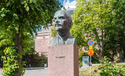 Popiersie Lenina w Turku