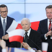 Wieczór wyborczy w sztabie PiS, 15.10