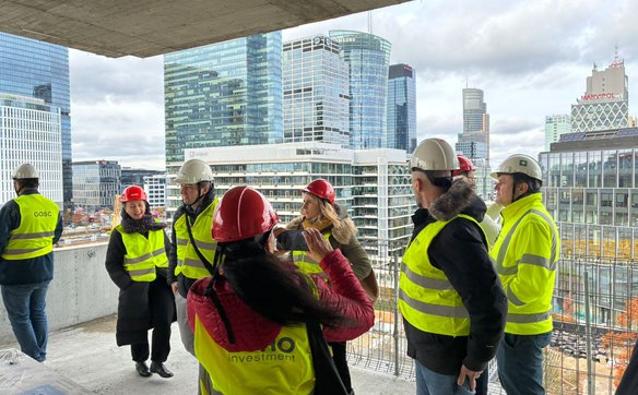 Mieszkańcy najwyższych kondygnacji mogą liczyć na zniewalający widok