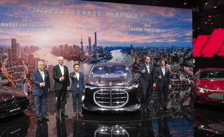 Mercedes-Benz prezentuje nowe modele podczas targów Auto Shanghai 2025