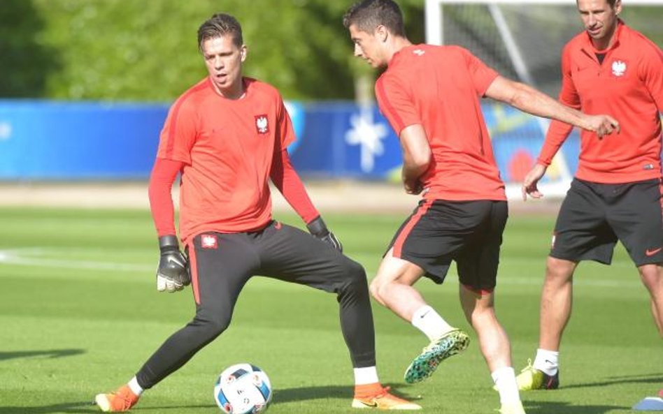 Robert Lewandowski, Wojciech Szczęsny i Grzegorz Krychowiak
