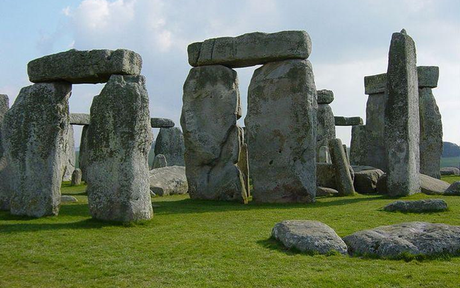 Fragment kręgu neolitycznego ze Stonehenge