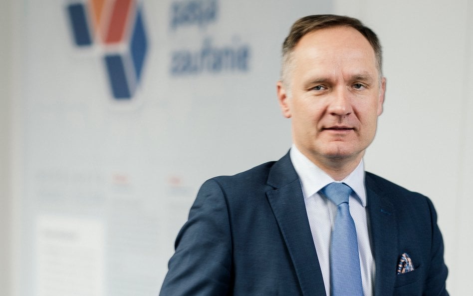 Andrzej Sterczyński., prezes Unibepu
