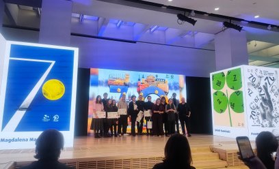 Artyści na uroczystości obchodów 70-lecia Totalizatora Sportowego w MSN