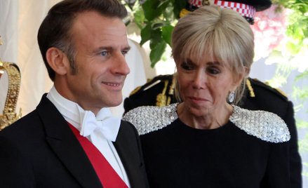 Emmanuel Macron i Brigitte Macron