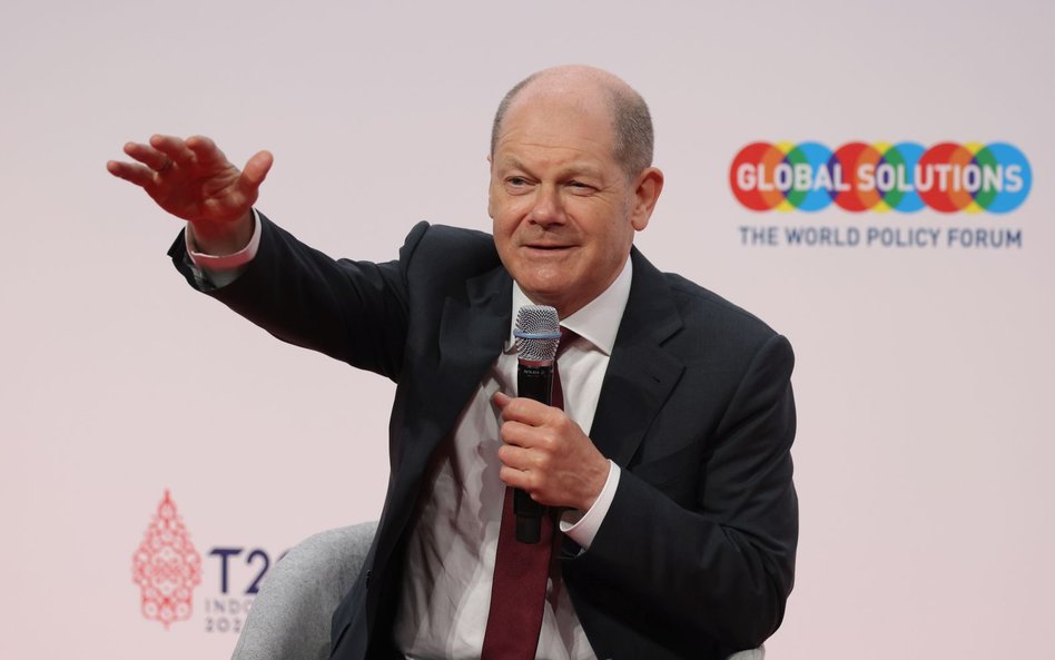 Kanclerz Niemiec Olaf Scholz rozważa stworzenie tarczy antyrakietowej, która miałaby obejmować swym 