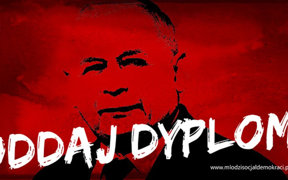 Młodzi socjaldemokraci: Politycy PiS, oddajcie dyplomy