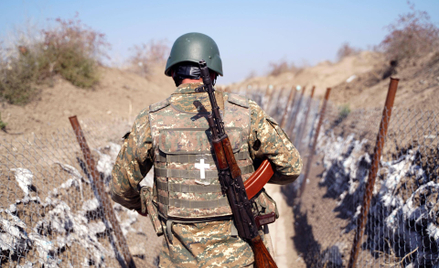 Żołnierz armii Armenii