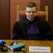 Sędzia Arkadiusz Cichocki na rozprawie