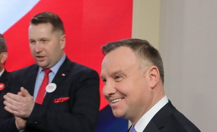 Przemysław Czarnek i Andrzej Duda