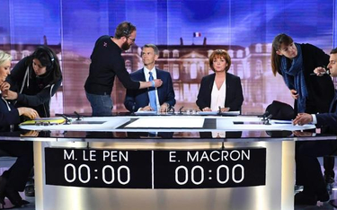 Według 63 proc. widzów debatę wygrał Emmanuel Macron. Marine Le Pen przekonała tylko 34 proc. spośró