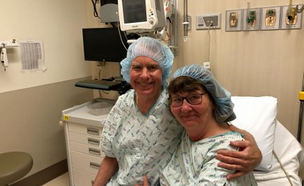 "Jesteśmy drużyną". 30 lat po ślubie mąż oddał żonie nerkę