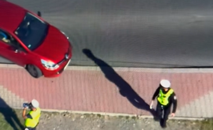 Policjanci z Myślenic przeprowadzili nietypową kontrolę drogową