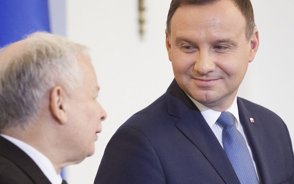 Jarosław Kaczyński, Andrzej Duda