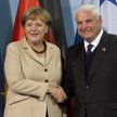 Angela Merkel i Ricardo Martinelli.