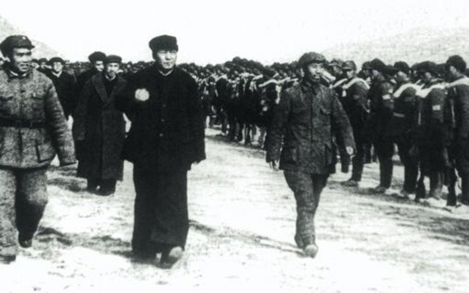 Mao Tse-tung, przywódca chińskich komunistów, 1943 r.