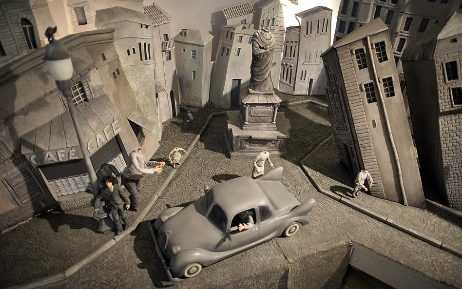 Fragment scenografii z krótkometrażowego filmu „Danny Boy", zrealizowanego w Se-Ma-Forze w 2012 r. p