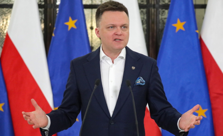 Marszałek Sejmu Szymon Hołownia