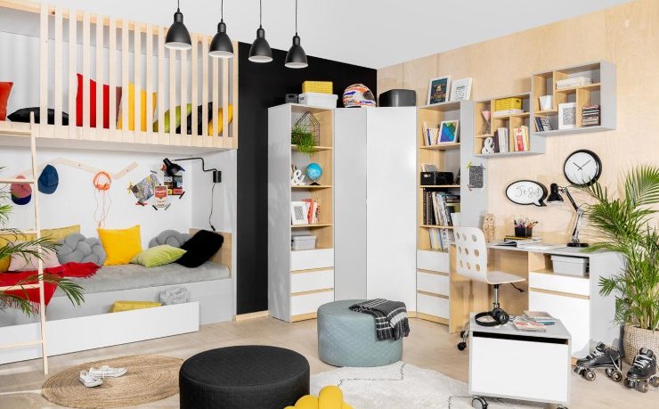 Jak urządzić pokój ucznia? Podziel go na strefy!