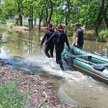 Ekipy ratownicze na terenach kontrolowanych przez Kijów