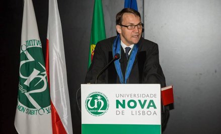 Radosław Sikorski - doktor honoris causa