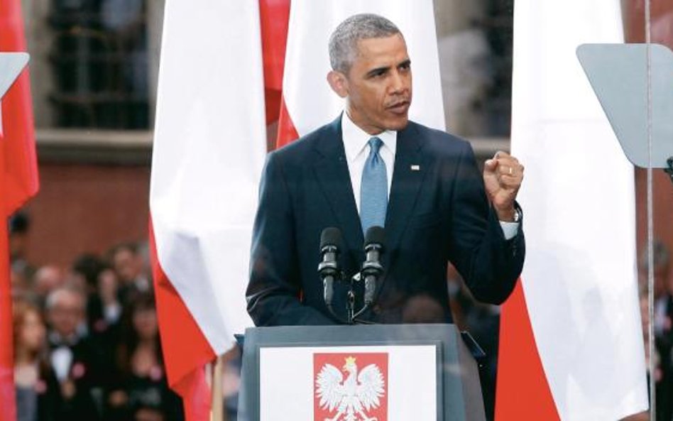 Przemówienie prezydenta USA Baracka Obamy na Placu Zamkowym w Warszawie z okazji 25. rocznicy wyboró