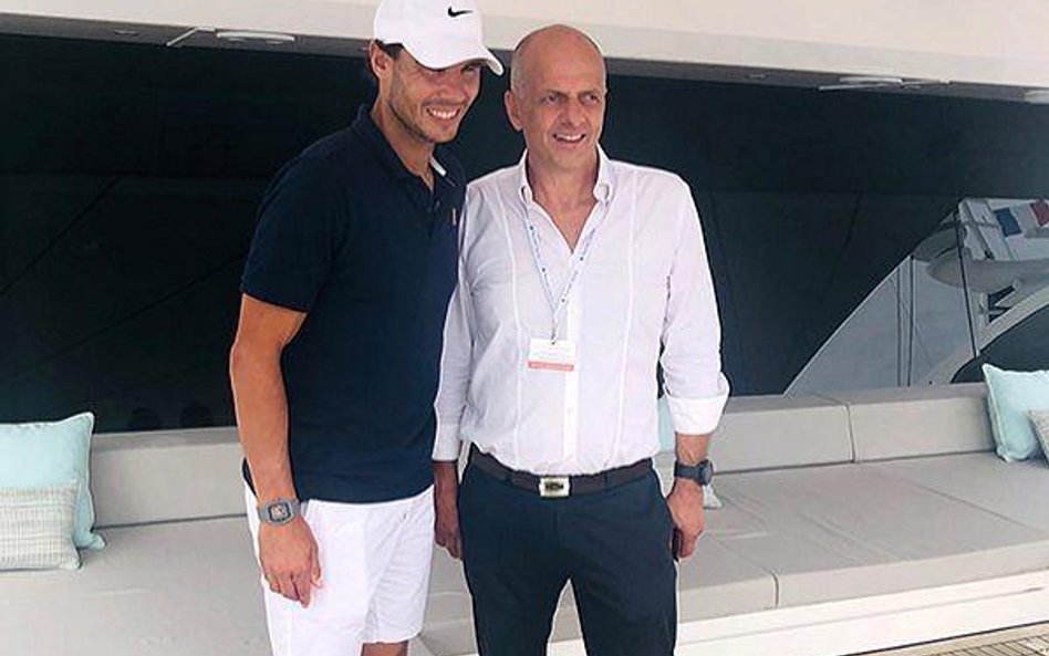 Rafael Nadal wydał majątek na jacht z polskiej stoczni