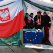 Namiot polskich obserwatorów z Fundacji Otwarty Dialog na Majdanie: ci na szczęście wrócili cało