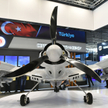 Dron Bayraktar TB2 prezentowany w Kielcach
