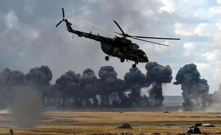 Rosyjski śmigłowiec Mi-8