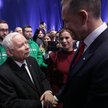 Prezes PiS Jarosław Kaczyński i prezydent RP Karol Nawrocki