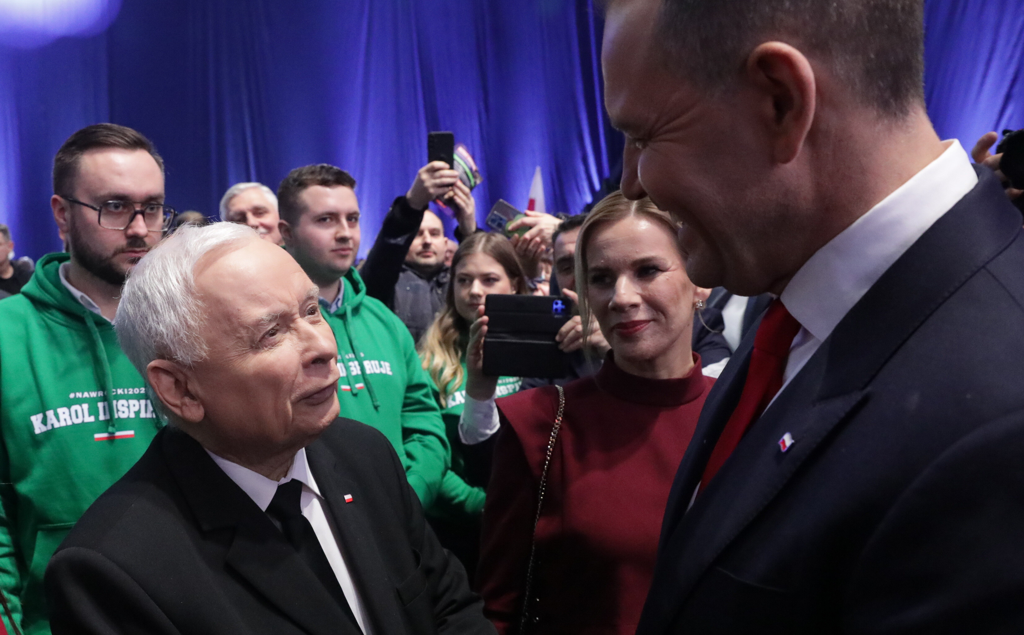 Jarosław Kaczyński został zapytany o mieszkania Karola Nawrockiego. „Wymyślacie sobie”