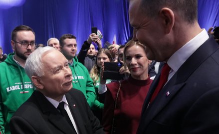 Jarosław Kaczyński i Karol Nawrocki