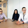 Bartosz Szymański, Paulina Brandstätter, Michał Cichosz, zarządzający funduszami akcji zagranicznych