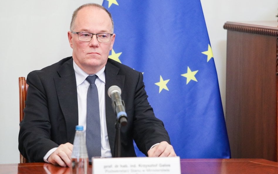 Podsekretarz stanu w MKiŚ, główny Geolog Kraju Krzysztof Galos