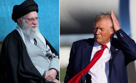 Ajatollah Ali Chamenei i Donald Trump