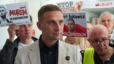 Działacz środowisk narodowych, lider Ruchu Obrony Granic Robert Bąkiewicz